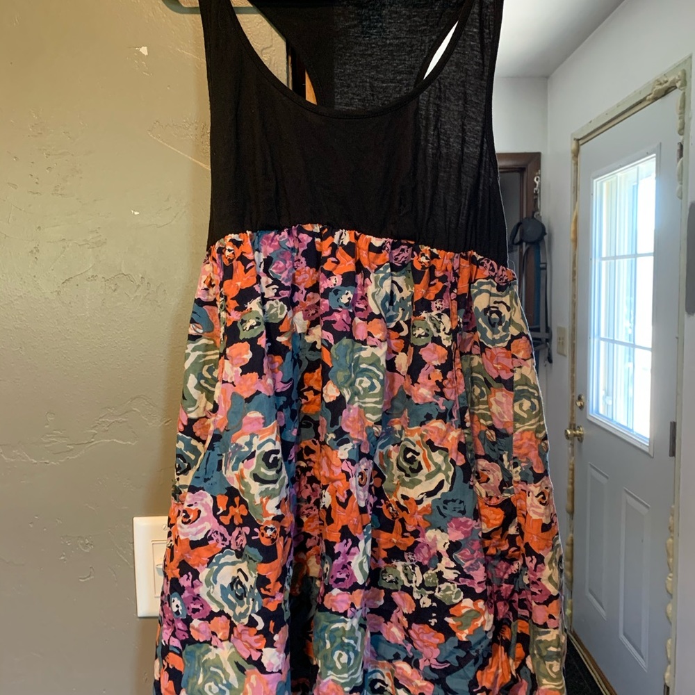 Razor back dress
